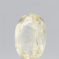 4.1 Carat (4.51 Ratti) Natural Ceylonese Yellow Sapphire - IGI/GTL Certified Oval Shaped Gemstone