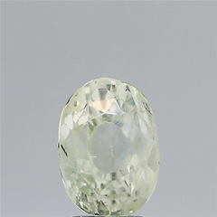 4.6 Carat (5.25Ratti) Natural Ceylonese Yellow Sapphire - IGI/GTL Certified Oval Shaped Gemstone