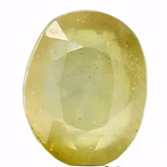 4.11ct Genuine Yellow Sapphire (Heated & treat) – Bangkok Origin – Lustrous & Elegant
