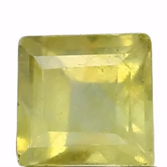 1.27ct Natural Yellow Sapphire – Heated Gemstone from Bangkok – Vivid Golden Hue