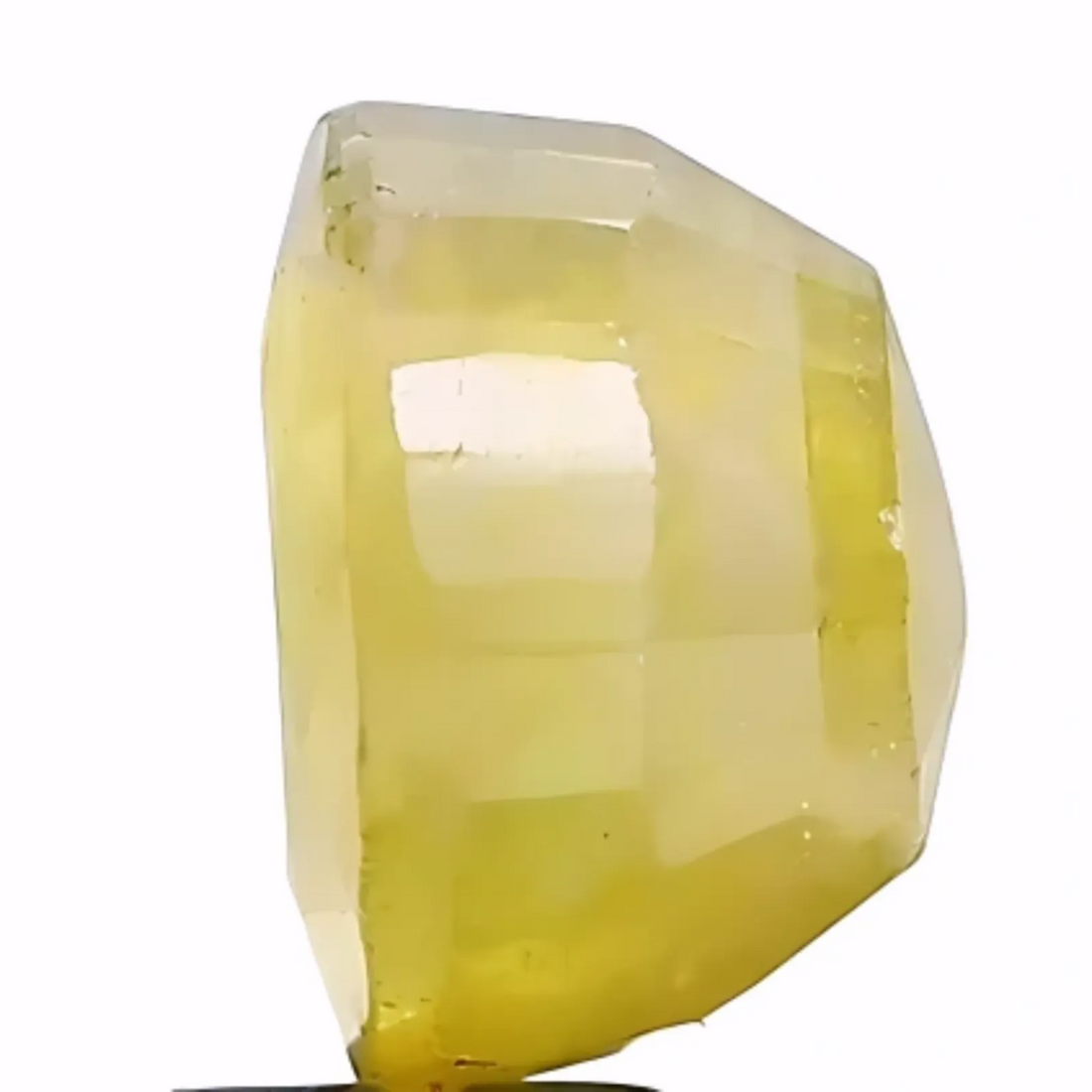 7.35ct Bangkok Natural Yellow Sapphire – Heat-Enhanced – Ideal for Jewelry