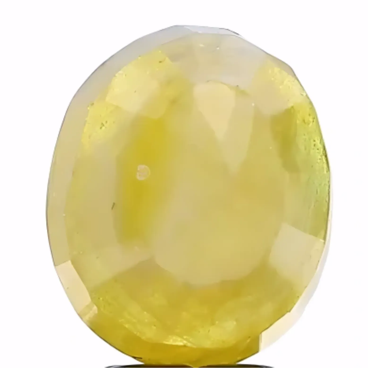 7.35ct Bangkok Natural Yellow Sapphire – Heat-Enhanced – Ideal for Jewelry