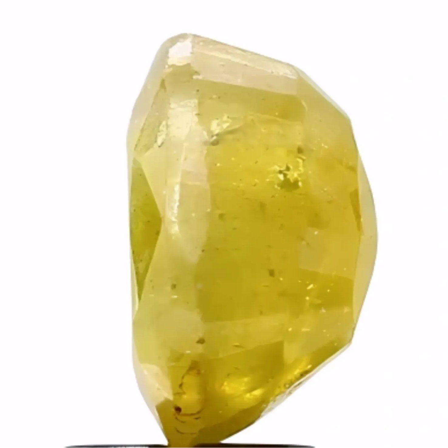 3.05ct Natural Yellow Sapphire – Heated Gemstone from Bangkok – Vivid Golden Hue
