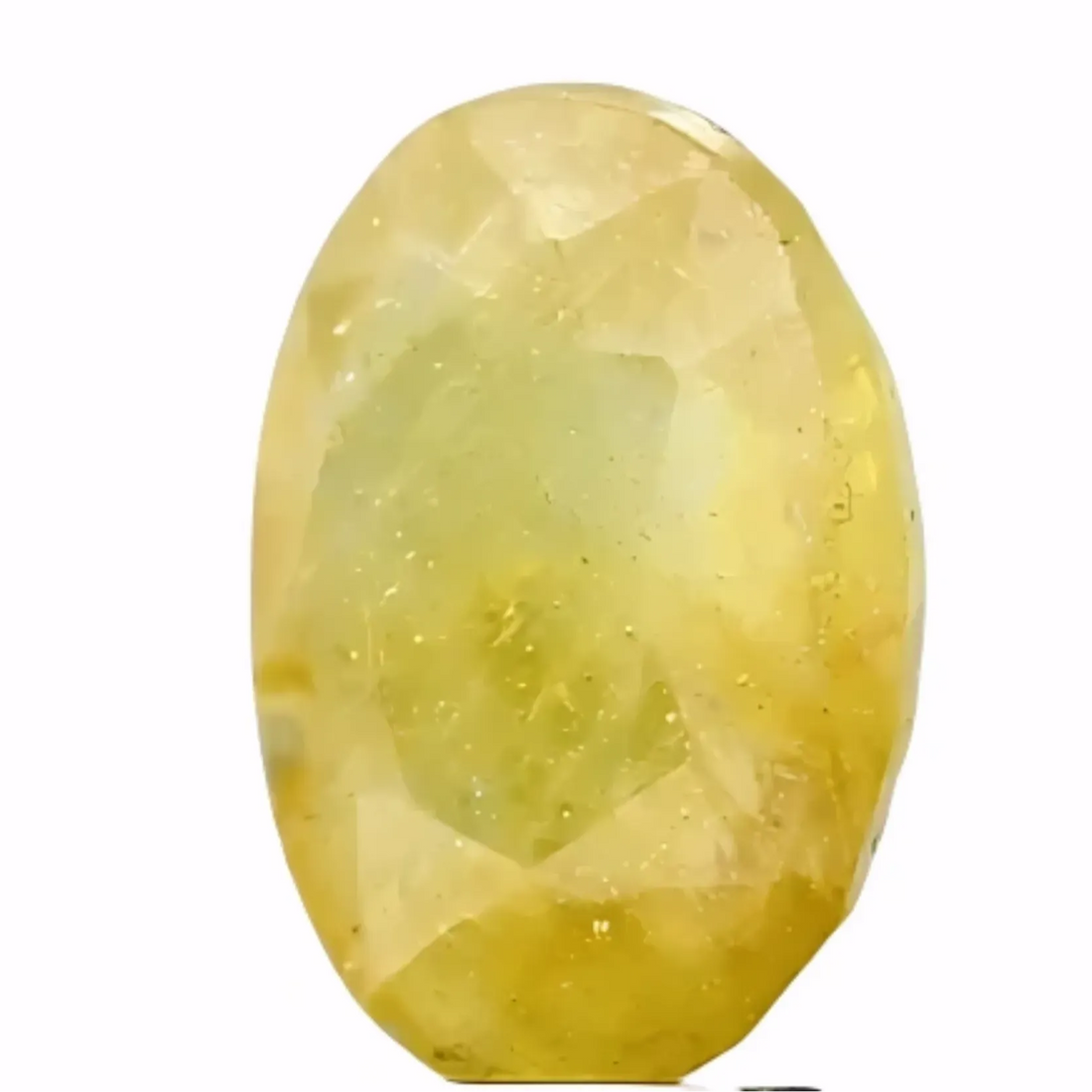 2.96ct Certified Bangkok Yellow Sapphire – Heat Treated – Brilliant Natural Beauty