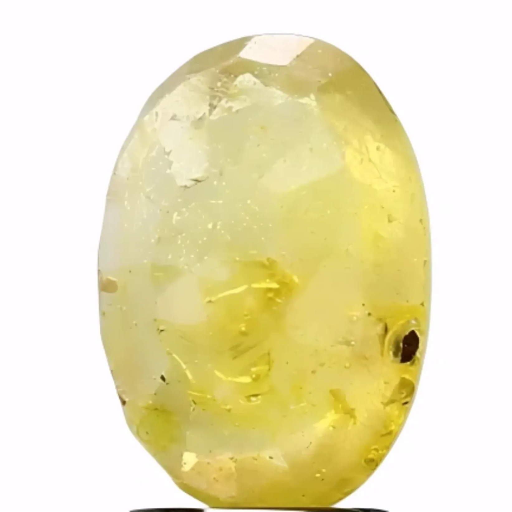 2.96ct Certified Bangkok Yellow Sapphire – Heat Treated – Brilliant Natural Beauty