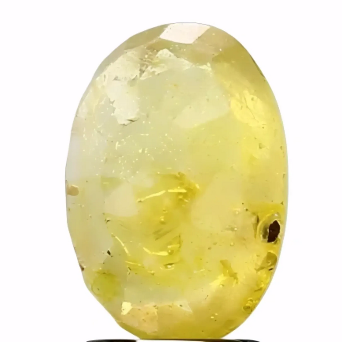 2.96ct Certified Bangkok Yellow Sapphire – Heat Treated – Brilliant Natural Beauty