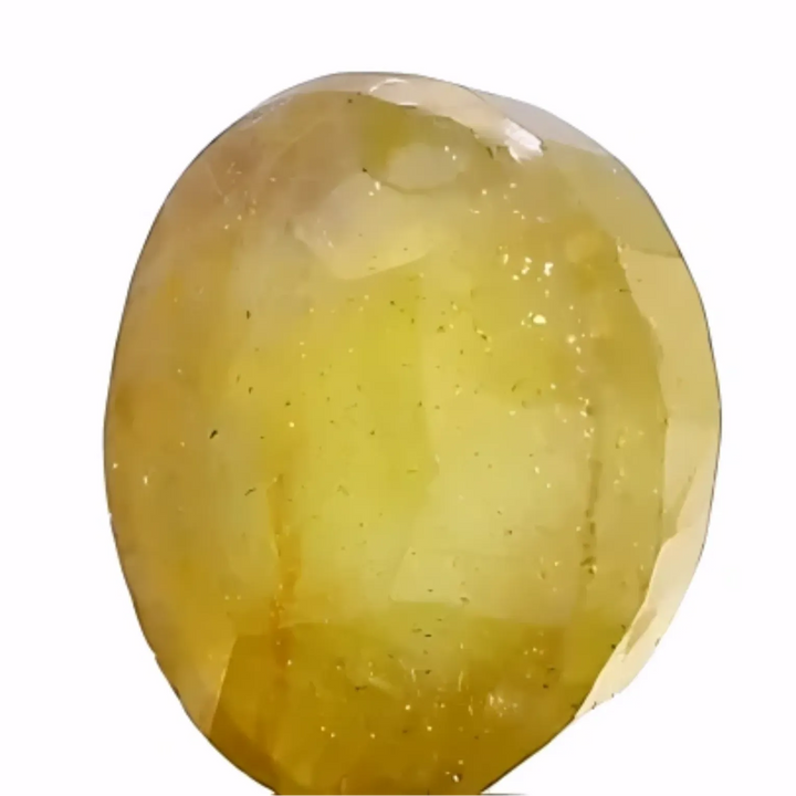 5.88ct Genuine Yellow Sapphire (Heated & treat) – Bangkok Origin – Lustrous & Elegant
