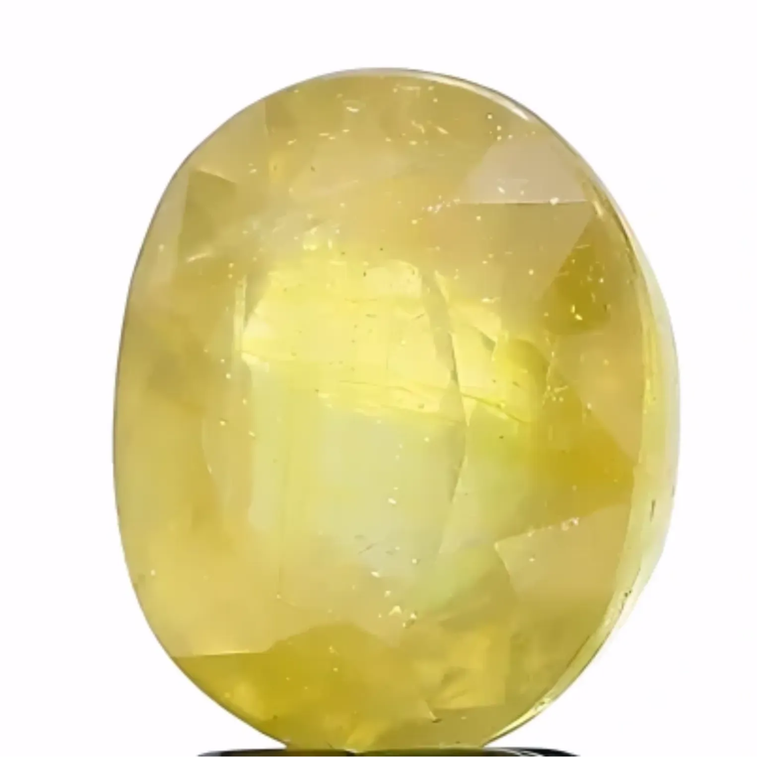 4.85ct Natural Yellow Sapphire – Heated Gemstone from Bangkok – Vivid Golden Hue