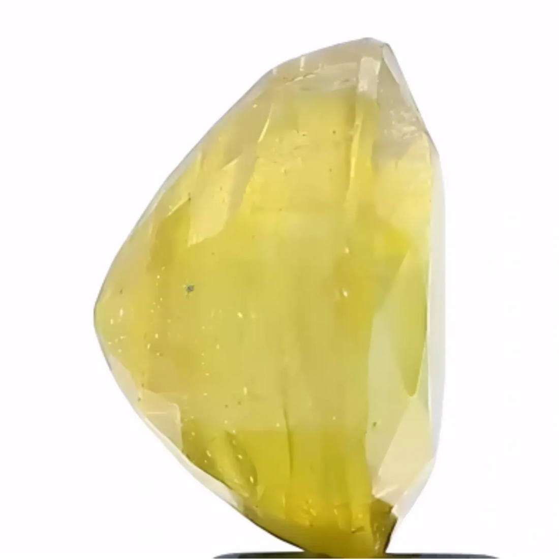 4.85ct Natural Yellow Sapphire – Heated Gemstone from Bangkok – Vivid Golden Hue