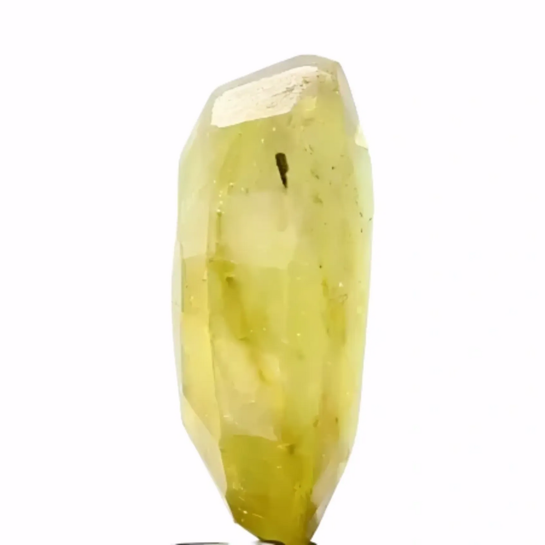 3.39ct Certified Bangkok Yellow Sapphire – Heat Treated – Brilliant Natural Beauty