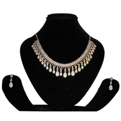 Adorn Yourself with Our 9.70ct Bridal Diamond Necklace In 14K Gold