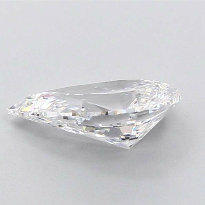 Adorn Yourself with the Astonishing 1.58 carat Pear-Shaped Lab-Created Diamond.