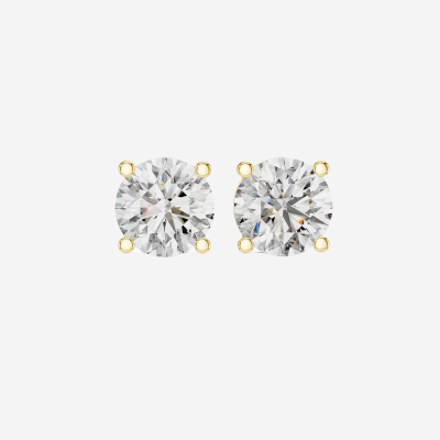 Lab Diamond Stud Earrings
