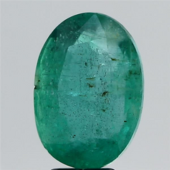 6.25Carat 7.00Ratti Natural Zambian Oval shape Green Emerald Gemstone