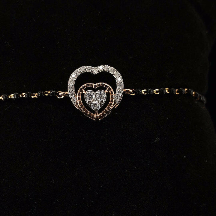 Elegant 18K Gold Chain Bracelet Embellished with 0.292ct Diamonds - A Symphony of Radiance.