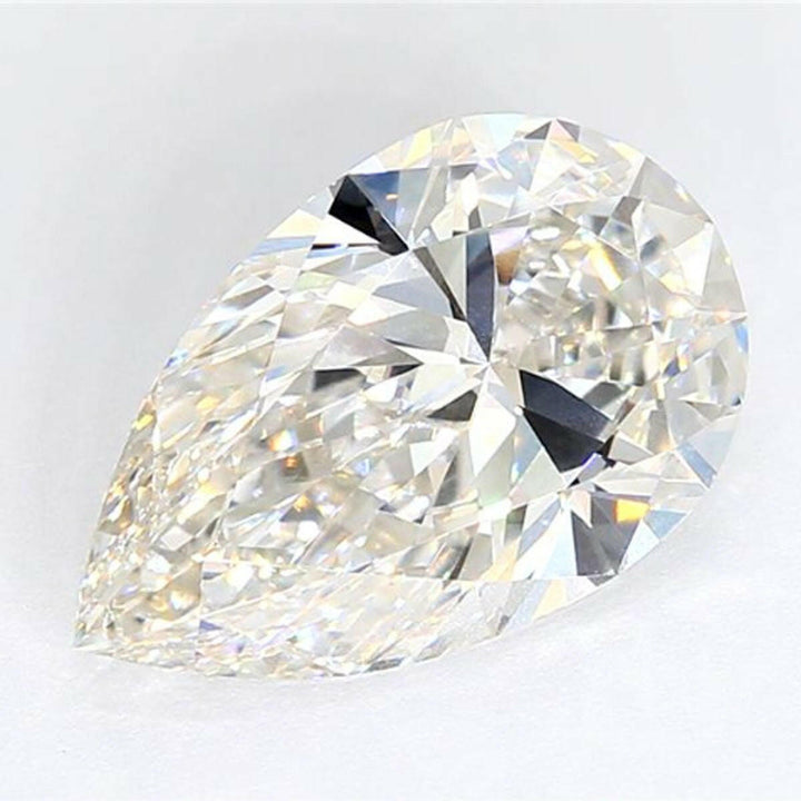 Embrace the Distinctive Charm of 3.03 carat Pear-Shaped Lab-Grown Diamond.