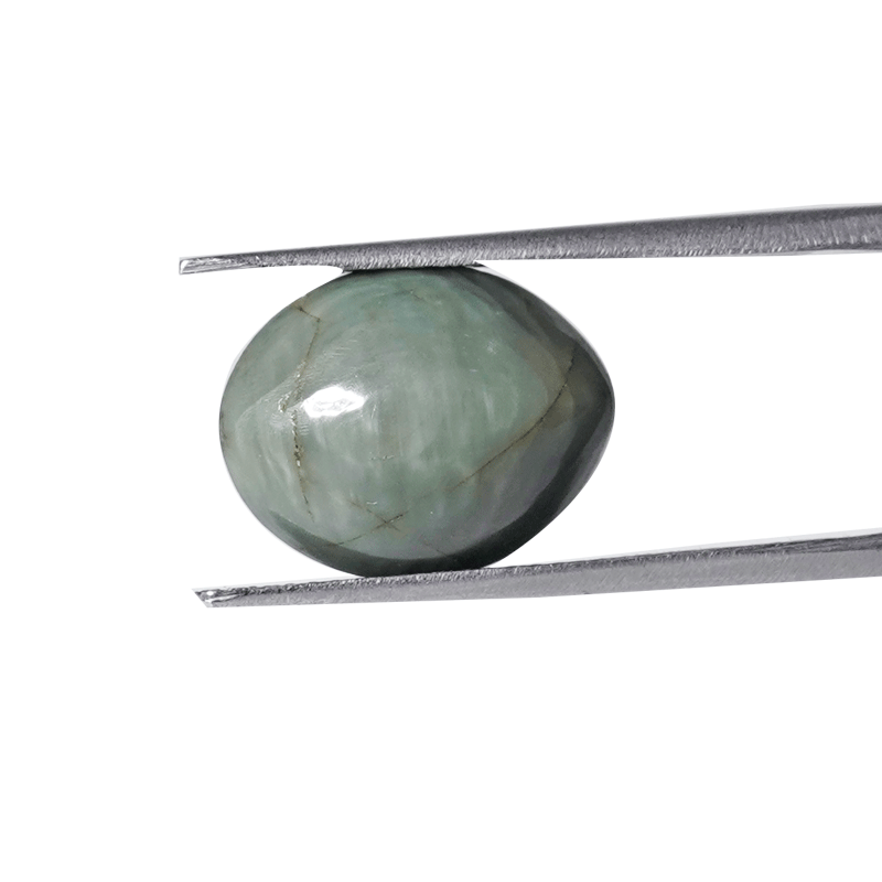 Ethereal Elegance: Embrace the Enchanting Aura of the 7.60ct Natural Cat's Eye Gemstone.