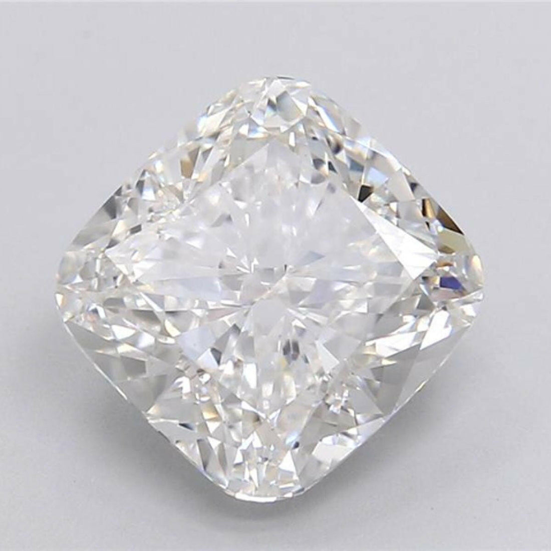 Explore the Cutting-Edge Brilliance of 5.22 carat Cushion Cut Lab Created Diamond.