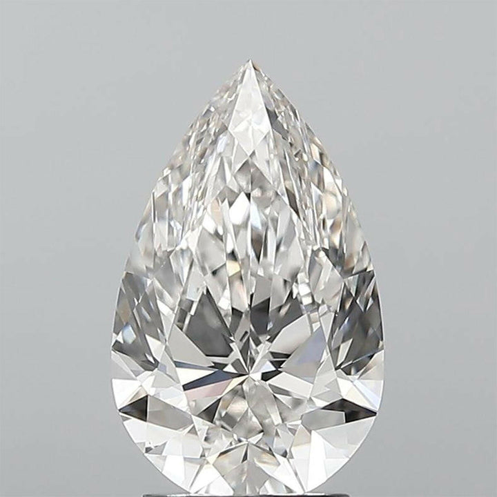Exploring the Unique Splendor of 2.50 carat Pear-Shaped Lab-Grown Diamond.