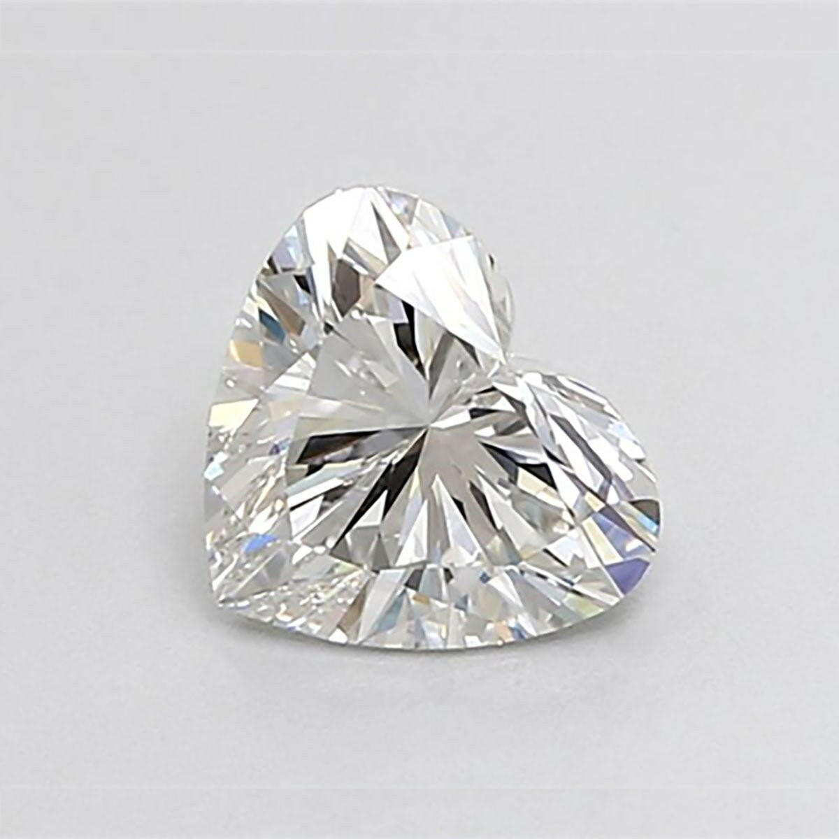 Exquisite 0.81 carat Heart Shape Lab Grown Diamond.