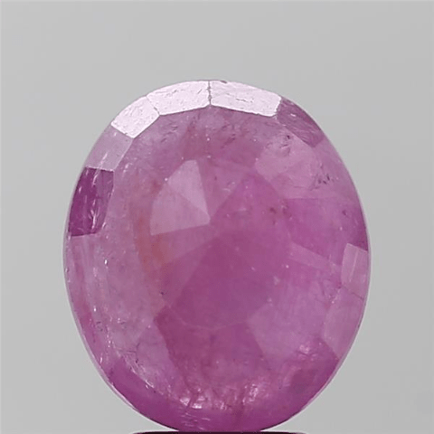 4.75 Carat 5.23 Ratti Natural Mozambique Oval Shape pink Ruby Gemstone.