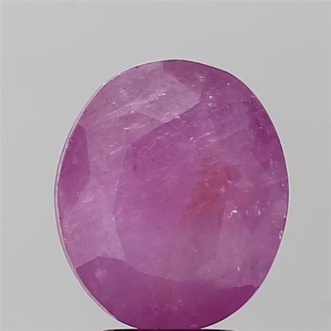 4.75 Carat 5.23 Ratti Natural Mozambique Oval Shape pink Ruby Gemstone.