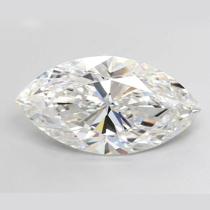 Graceful Curves 9.03 carat Marquise Shape Lab Grown Diamond.