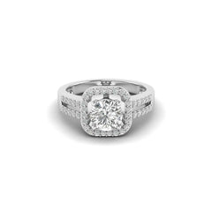 Infinite Charm 1.33ct Round Lab Diamond Ring with 14K Gold