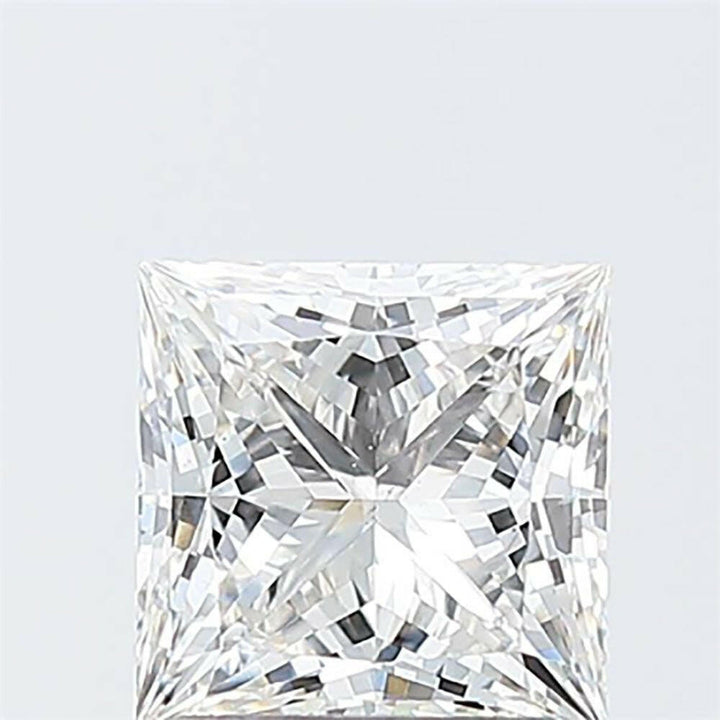 Lab grown Diamond 1.58 carat fancy Princess Shape Diamond.