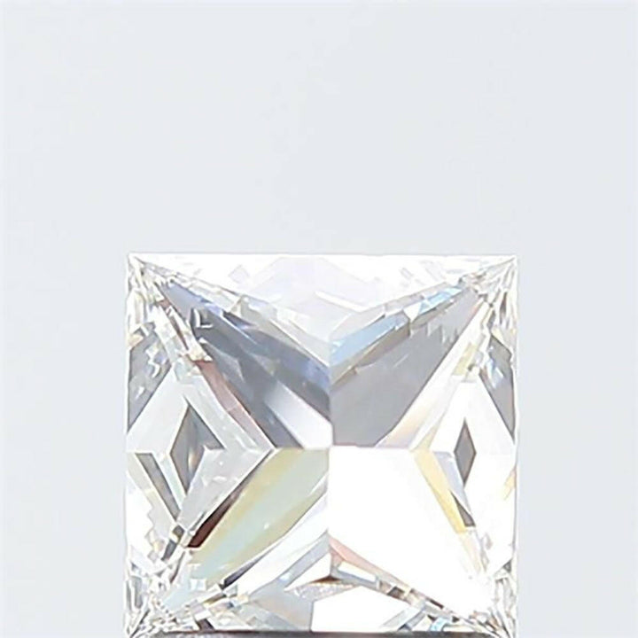 Lab grown Diamond 1.61 carat fancy Princess Shape Diamond.