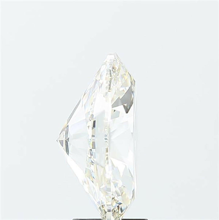 Oval cut 0.50 carat lab grown diamond.