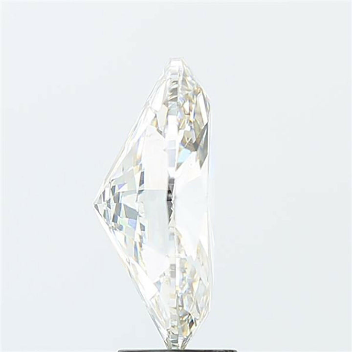 Oval cut 0.52 carat lab grown diamond.