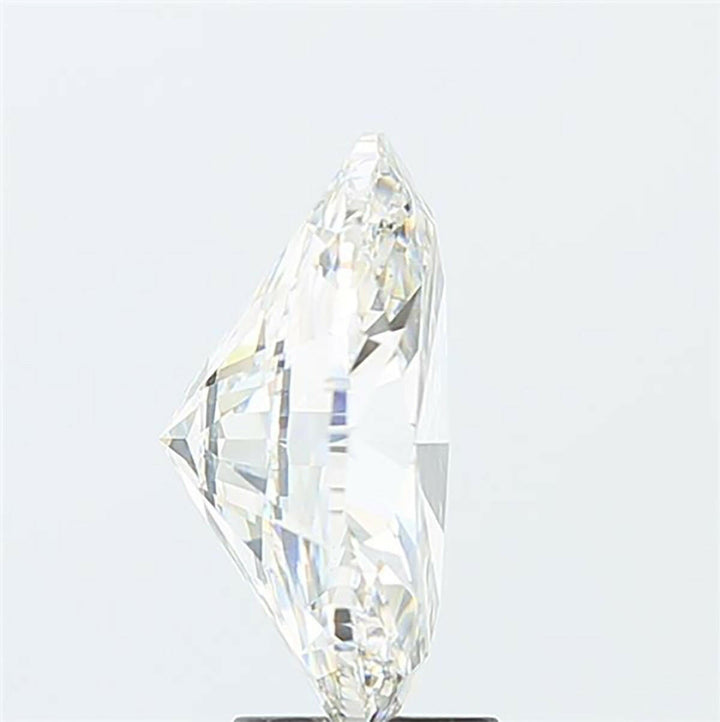 Oval cut 0.57 carat lab grown diamond.