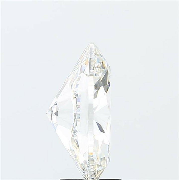 Oval cut 2.01 carat lab grown diamond.