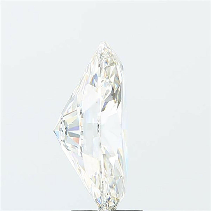 Oval cut 2.07 carat lab grown diamond.