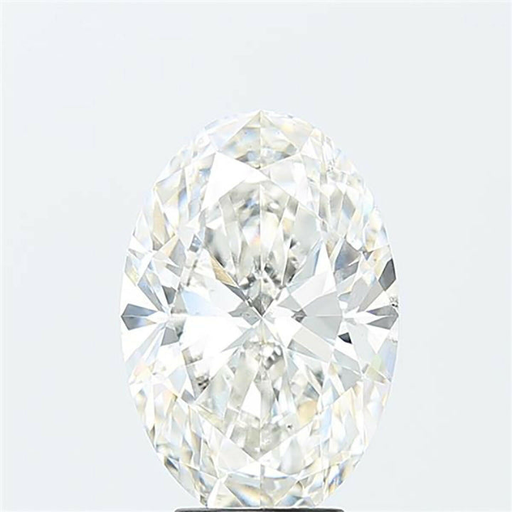 Oval cut 2.14 carat lab grown diamond.