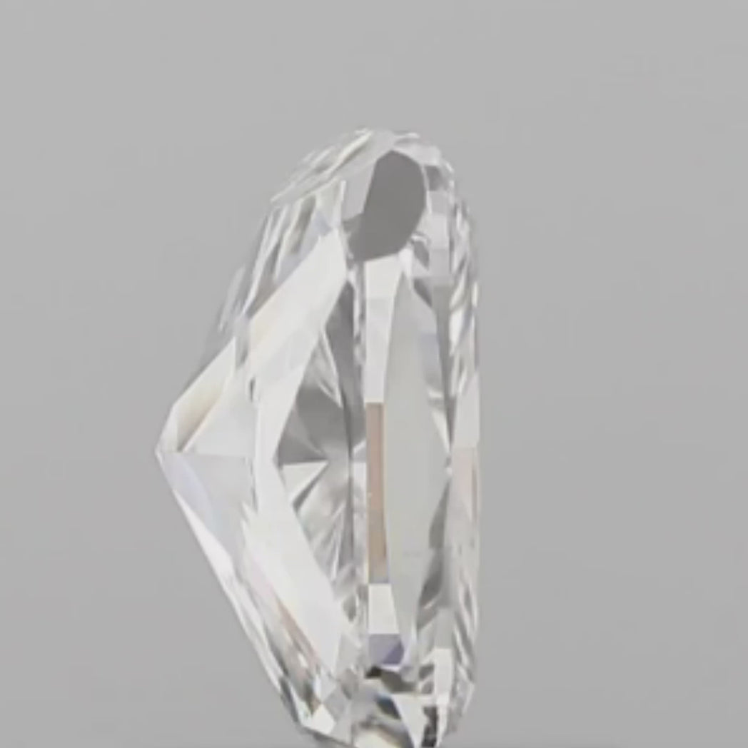 The Captivating Charm of 0.76ct Cushion Cut Lab Grown Diamond.