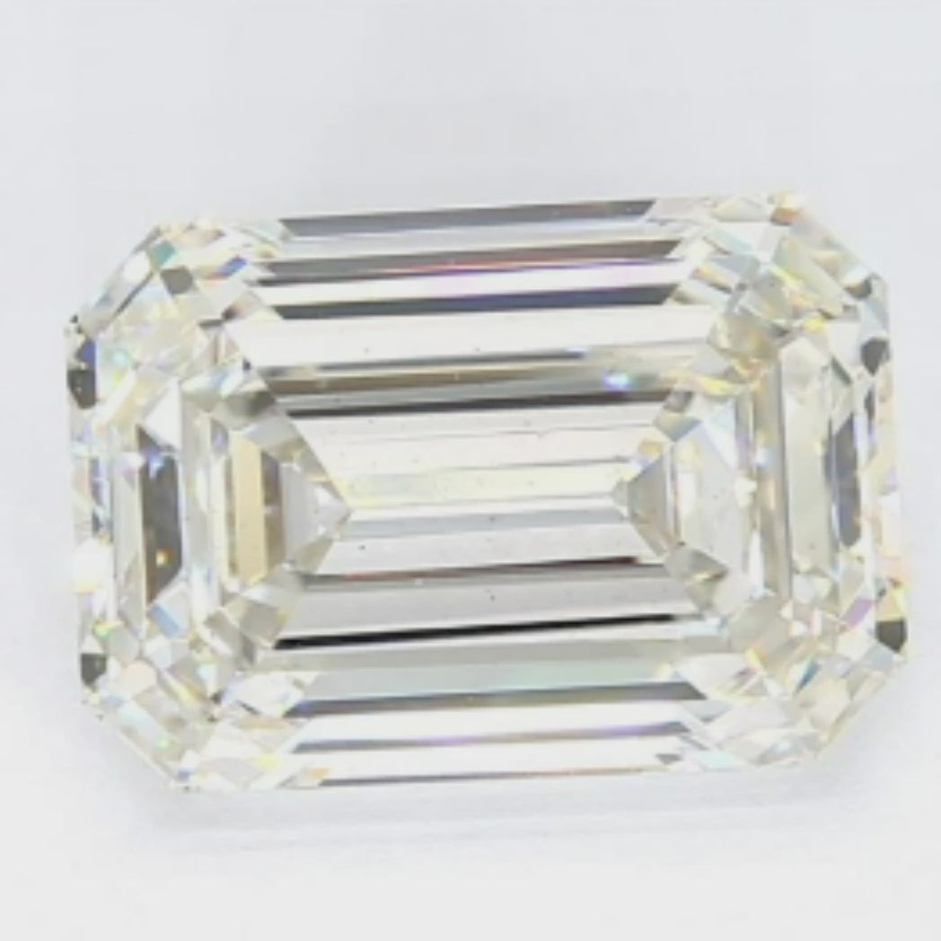 A Modern Classic 3.25carat the Emerald Cut Lab Diamond.