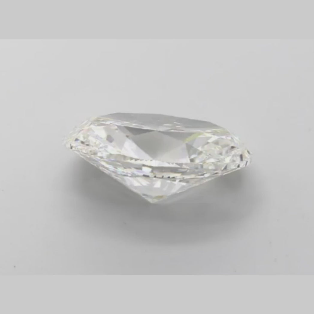 Shimmering Elegance 7.08ct Embrace the Oval Lab Grown Diamond Trend.