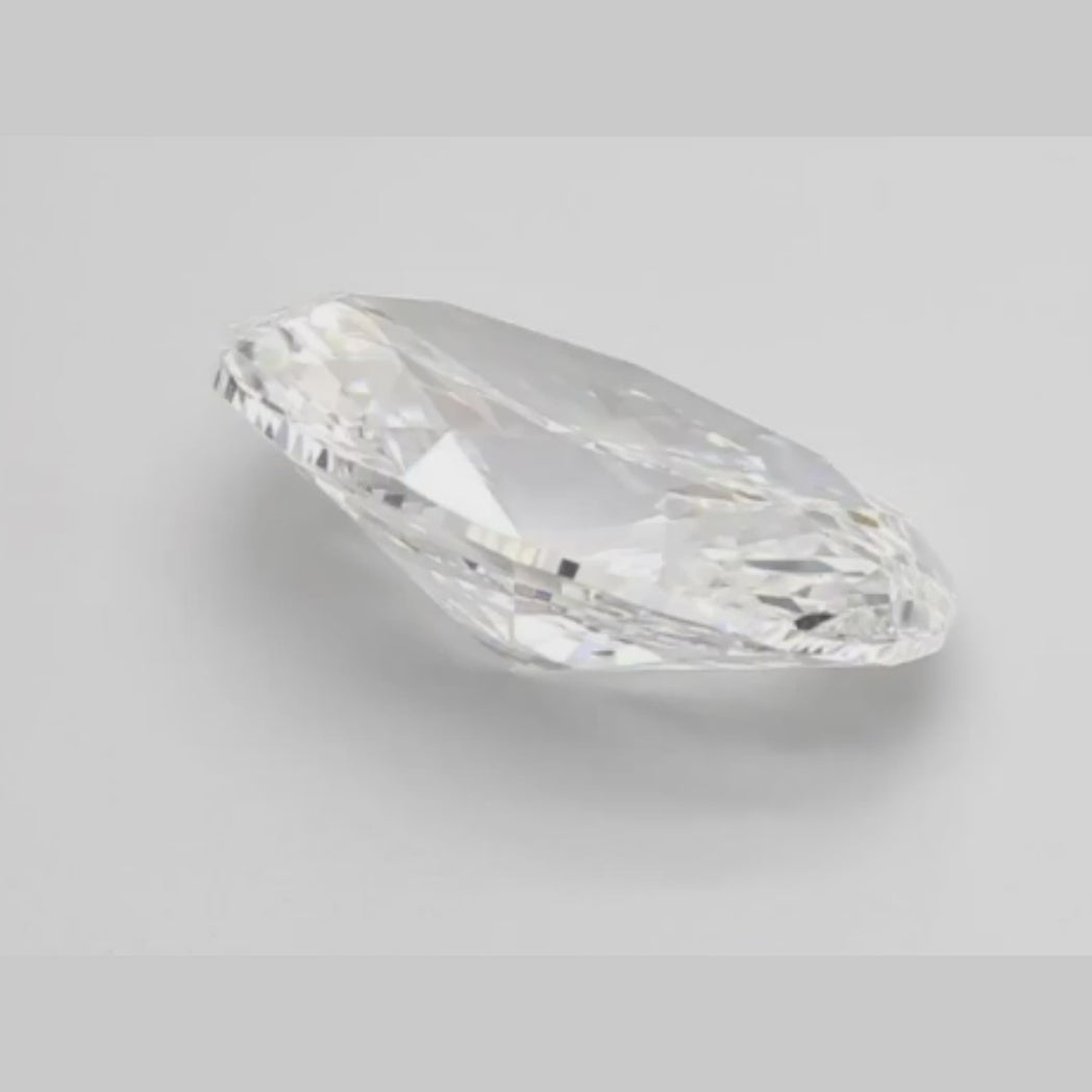 5.20ct Oval Shaped Lab Grown Diamonds Captivating Hearts Everywhere.