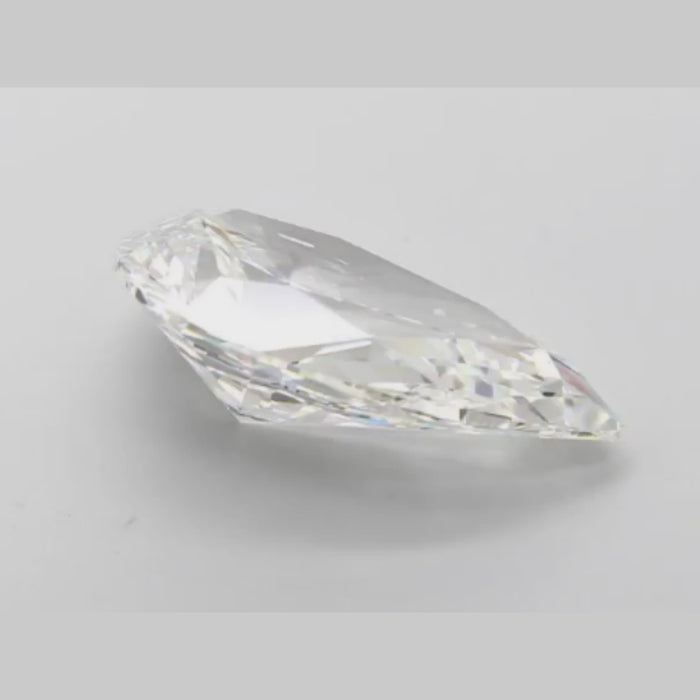Unveiling the Exquisite Allure of 8.12 carat Pear Cut Lab-Grown Diamonds.
