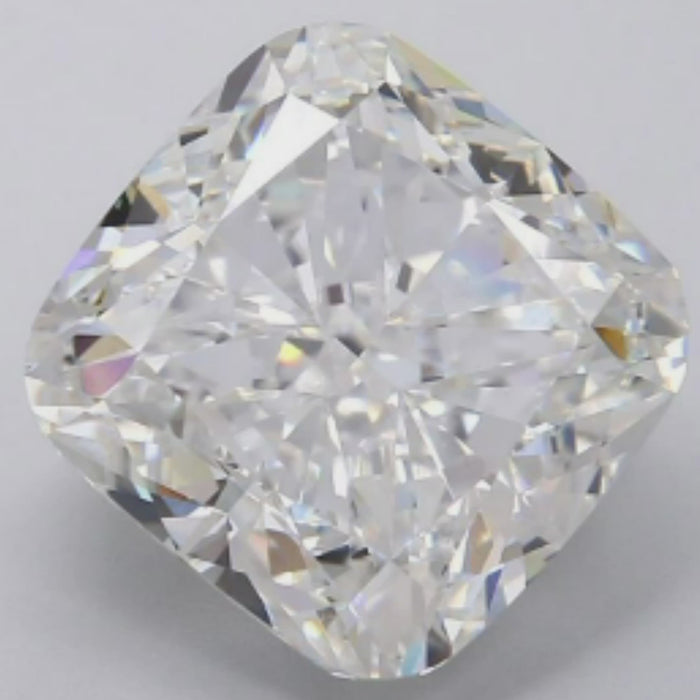 5.66 carat Cushion Shape Lab Grown Diamonds for the Eco-Conscious.