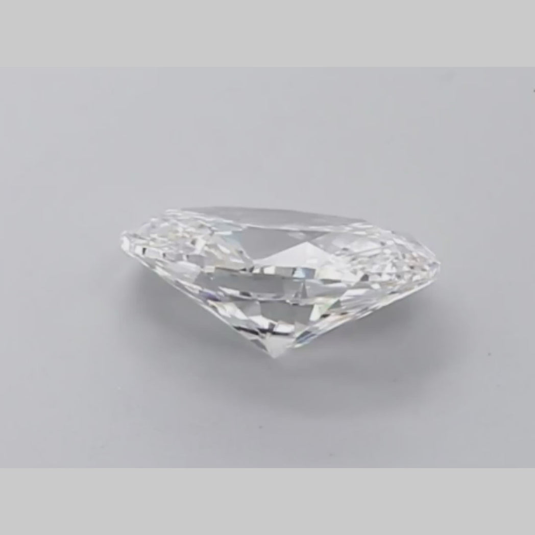 Explore the Magic of 1.06ct Lab Grown Oval Cut Diamond.