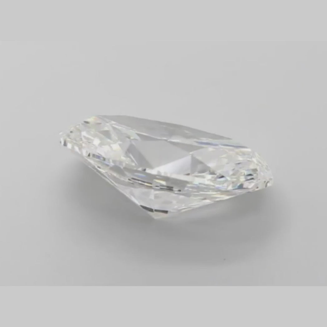 7.09 carat Oval Shaped Lab Grown Diamond Unmatched Beauty and Value.