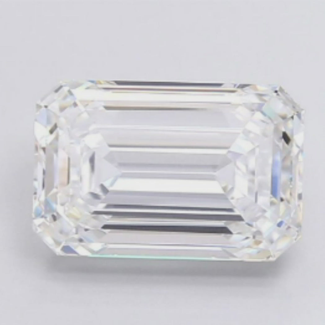 Lab Grown 4.10 carat Emerald Cut Diamonds the Future of Fine Jewelry.