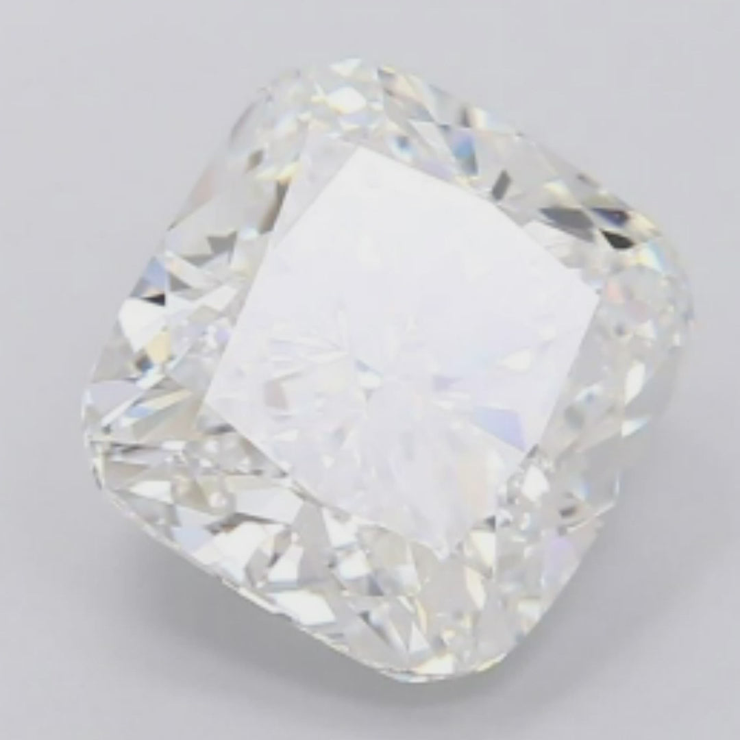 Discover the Allure of 5.32 carat Cushion Cut Lab Created Diamond.