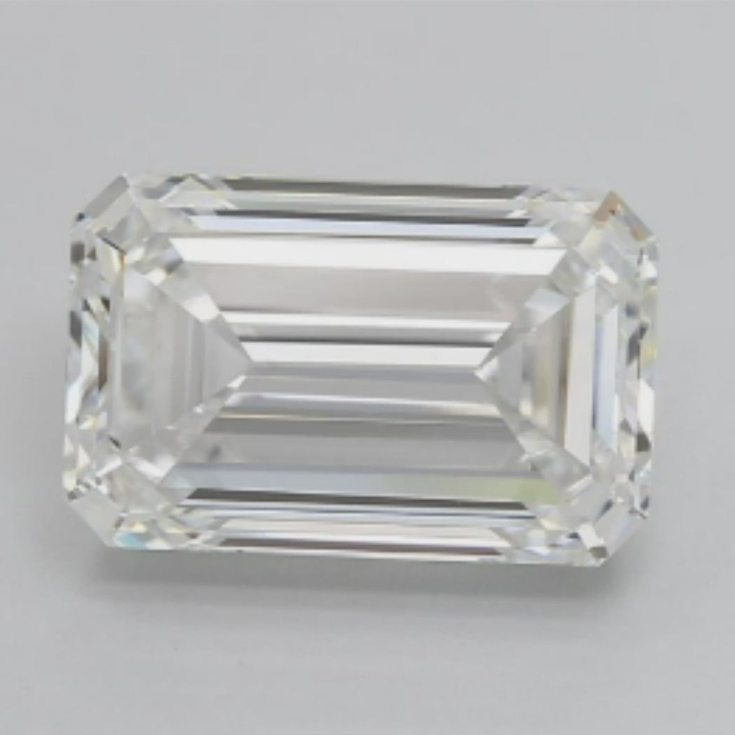 Pass Down the Legacy of 7.07 carat Emerald Shape Lab Grown Diamond.