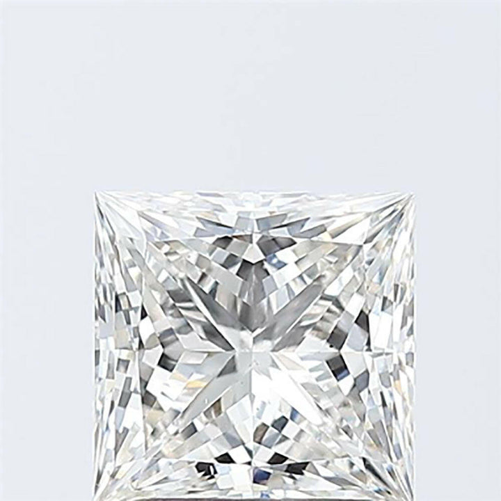 Princess Cut 2.01 carat Lab Created CVD Diamond.