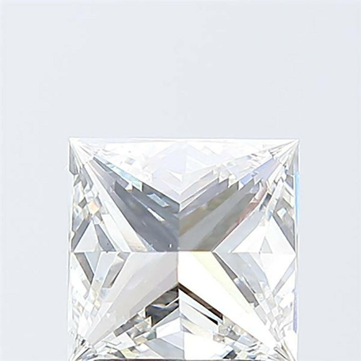 Princess Cut 2.01 carat Lab Created CVD Diamond.