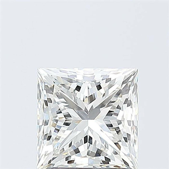 Princess Cut 2.03 carat Lab Created CVD Diamond.